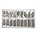 CJESLNA 360 Pcs Stainless Steel Watch Band Spring Bars Strap Link Pins 8-25mm Watchmaker