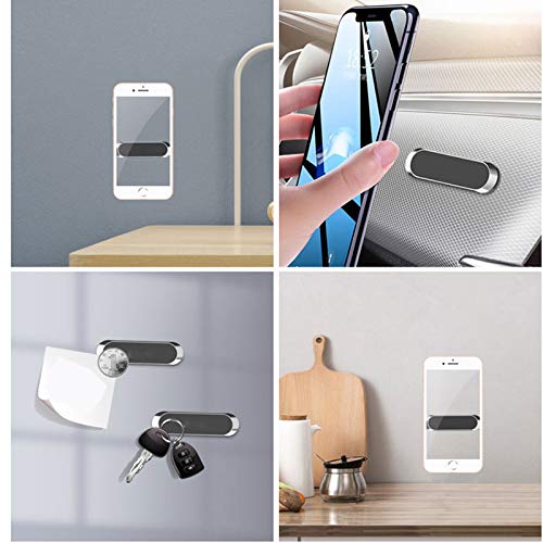 Huoto Phone Holder Car,360°Rotation Aluminum Magnetic Car Phone Mount Dashboard Super Suction Hands-Free Used On Dashboard, Home, Office, Kitchen, Desk,Wall #TOP3