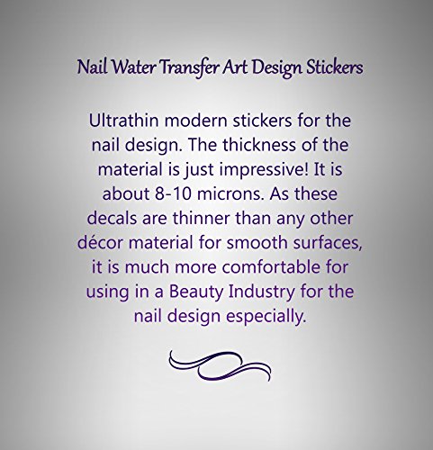 Nail Art Decals Set 3D DIY The Nightmare Before Christmas Halloween Love Story Colorful - Original Beauty Fashion Style Design Decoration Water Transfer- The best products for kids, teens