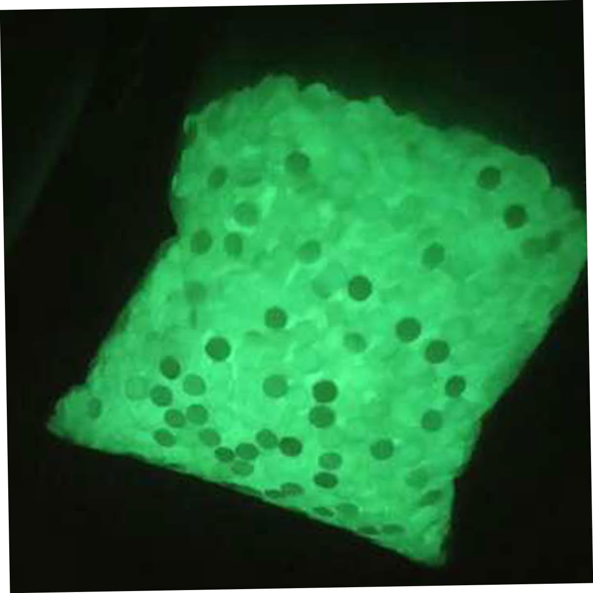 OFFSCH 100Pcs Luminous Guitar Fretboard Dot Inlays Seashell Markers for Guitar Ukulele Mandolin Banjo Easy to Apply Durable Color Fast Fret Inlay Decorations