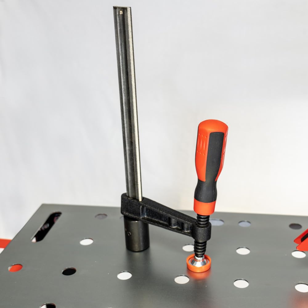 Serres joints pour table de soudage X2 230mm - Longueur de serrage 23cm - Poignée bi-matière - Pour table de soudage OXEO