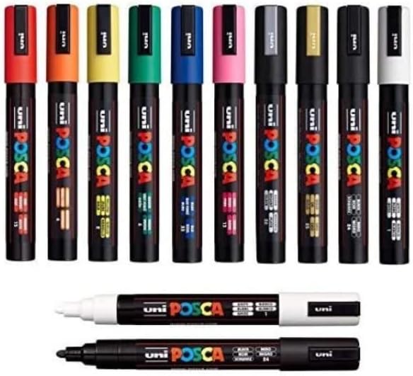 Miniatura 1 de CF6 POSCA MEDIUM NARANJA - Y18263