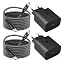 Pack of 2/charger with nylon cable