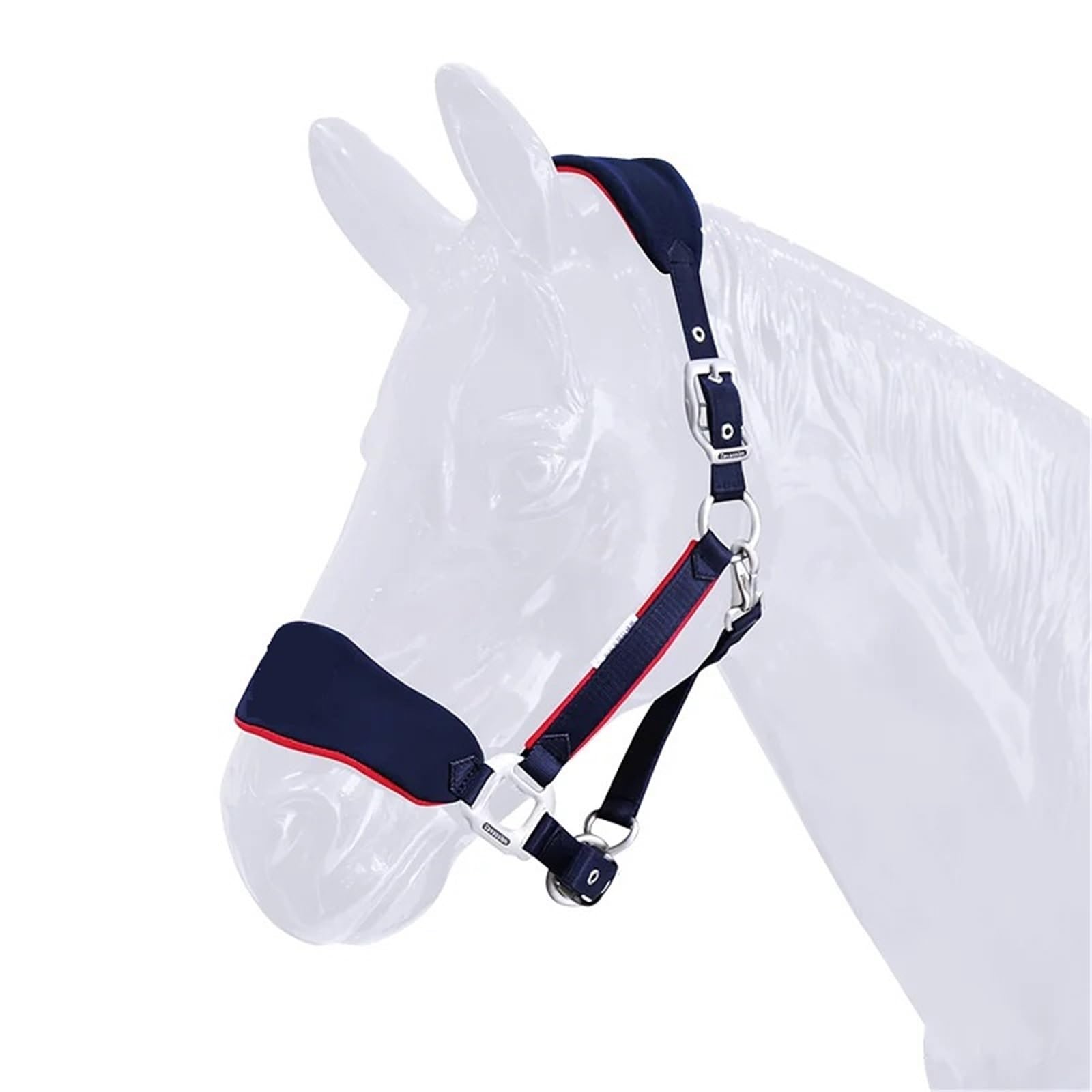 Briglia Regolabile antiusura for Cavezza equestre Durante l'equitazione Strumenti di selleria Attrezzature Sportive all'aperto per Cavalli(XL)