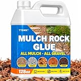 TTDMK Mulch Glue for Landscaping, 1 Gallon Binder...