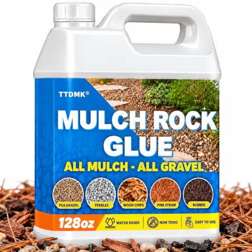 Rock Glue for Landscaping - Mulch & Gravel Binder