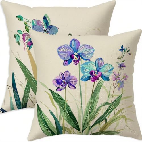 Housse coussin 60x60cm imperméable double face avec fermeture éclair