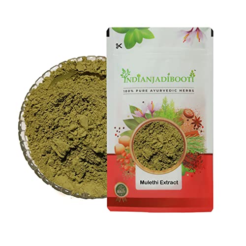 Sat Mulethi - Licorice Root Extract, 100 Grams Pack