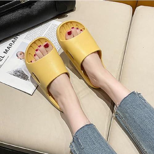 Family EVA Shower Shoes Thick Sole Quick Dry Non-Slip Comfortable Bathroom Slippers for Men Women Dorm with Drain Holes2