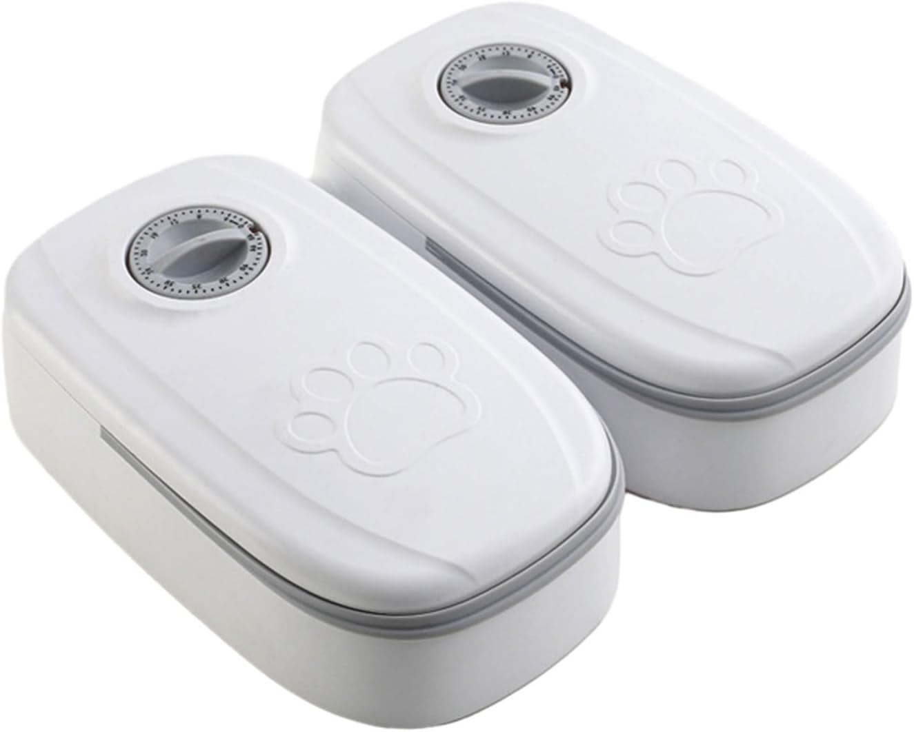 SHU GE Dog Feeding,Automatic Convenient Food Dispenser with Timer and Dogs Electronic 48 Hour Programmable Timer Feeder