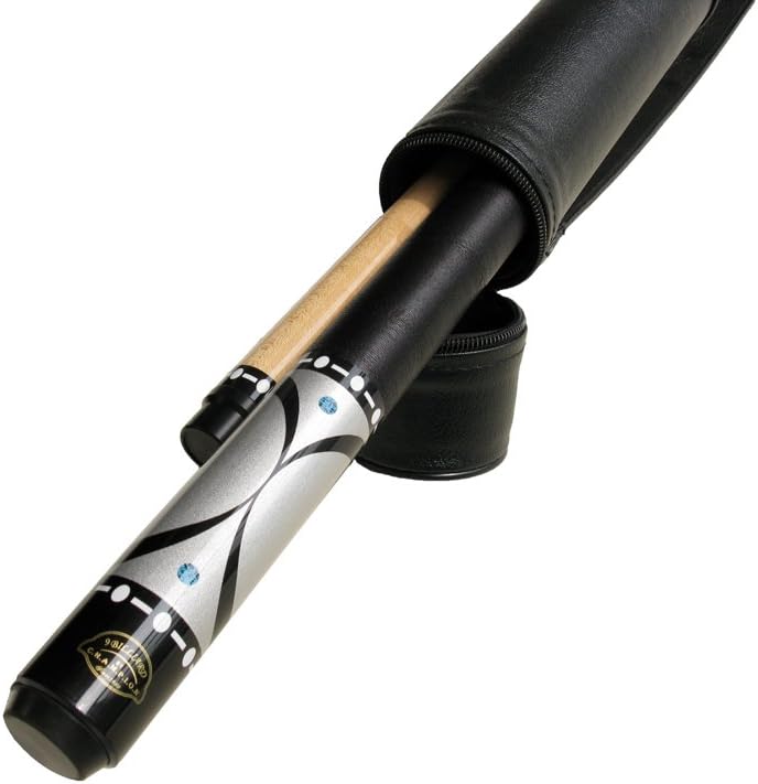 Brand New Champion Silver Billiards Pool Cue stick (18-21oz), White or Black Pool Case, Cuetec Or Champion Billiard Glove, Retail Price $159.56
