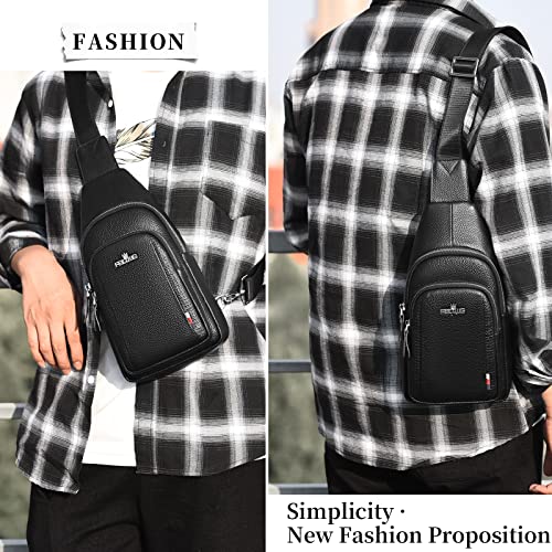 Image of FSD.WG sling Backpack for Men Chest Bag Crossbody Shoulder Bags Travel Bag Purse for Men with Water Resistant