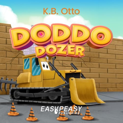 Diseño de la portada del título Doddo Dozer