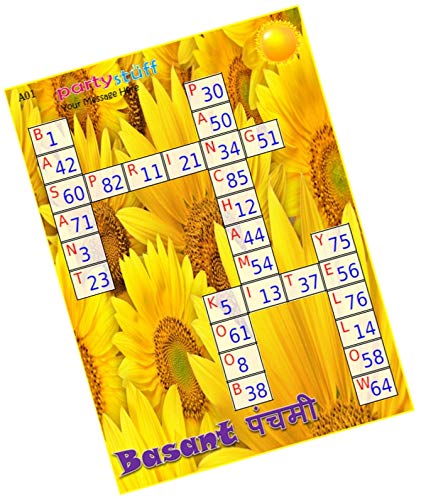Buy PartyStuff Basant Panchami Theme Tambola Housie Tickets Basant 