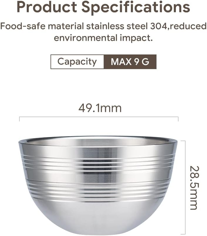 Stainless Steel Vertuo Next Reusable Pod+EMPTY Refillable Alumium Coffee Pods-80+150+230ml Each 6 Pcs + 1Pcs Coffee Capsule Tamper For Reusable nes presso Vertuo Next Pods