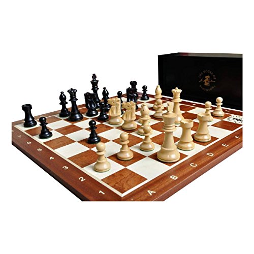 The Club Series Chess Set, Box, Board Combination