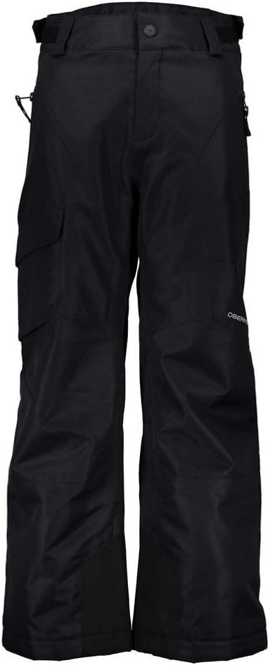 Obermeyer Unisex-Child Nomad Cargo Pant, Black, Small