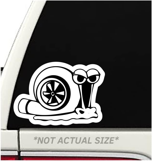Amazon Com Turbo Snail 2 Decal Car Truck Window Bumper Sticker Boost Low Euro Illest Jdm Kdm Funny