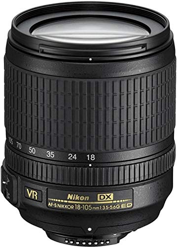 Preisvergleich Produktbild Nikon AF-S DX NIKKOR 18-105 mm 1:3.5-5.6G ED VR SLR Standard Zoom Lens Schwarz