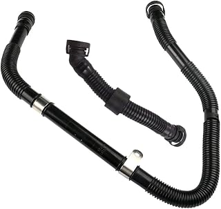 Secondary Air Injection Pump Hose 2Pcs 8L0133817 06A133817Q Compatible With VW Bora Golf Audi A3 TT Skoda 1.8T