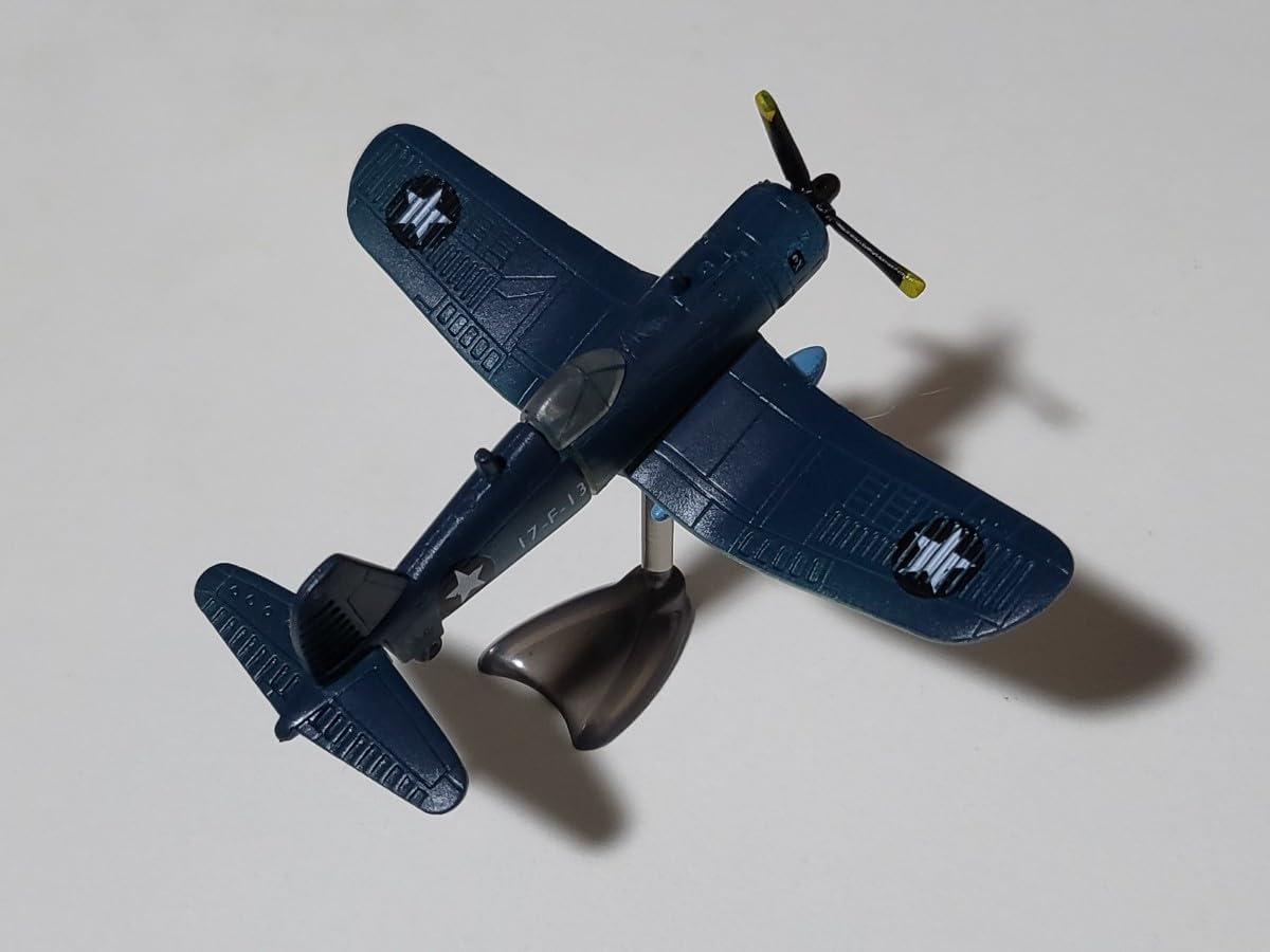 Amazon | チョコエッグ 戦闘機シリーズ 第3弾 F4U-1D コルセア 彩色