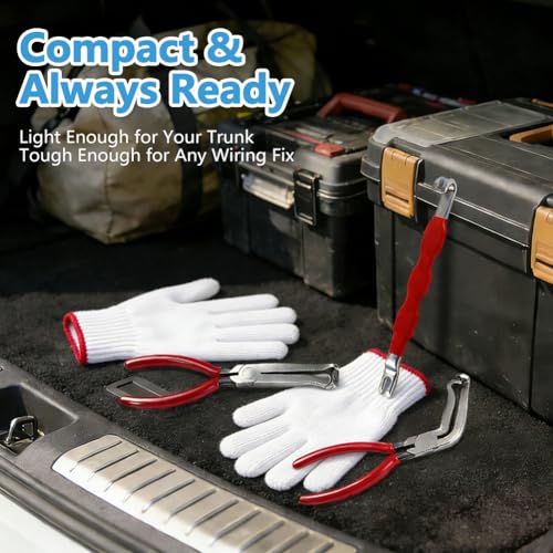 Upgrade 3PCS Automotive Electrical Disconnect Pliers Kit - image 7