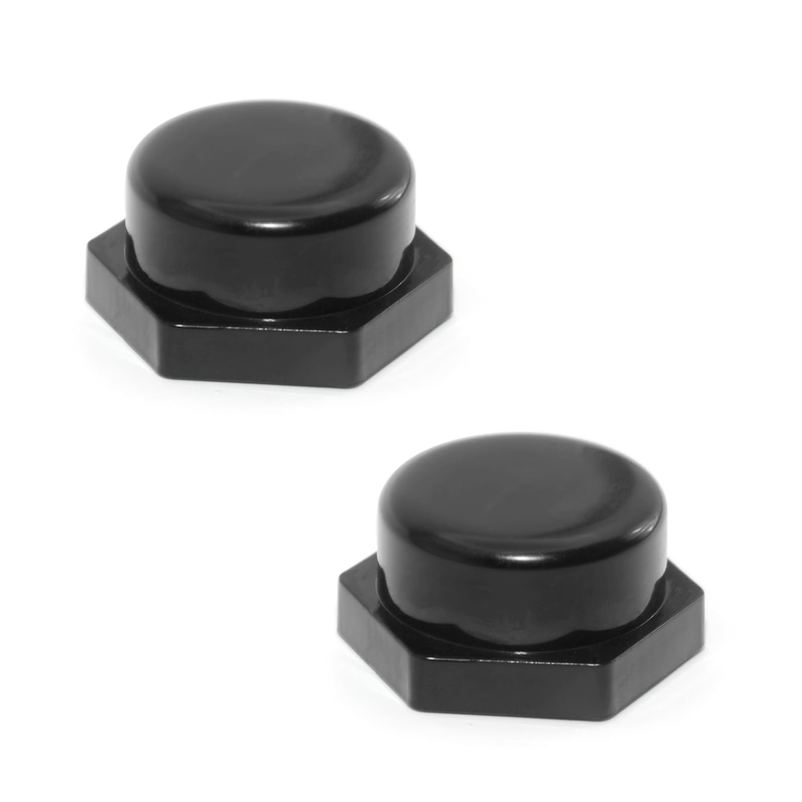 NMO Antenna Mount Cap with Rubber Sealing Ring Dust Weather Rain Cover 2-Pack