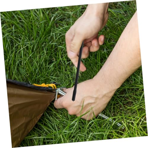 Piquetas para Tienda de Campaña al Aire Libre para Acampar en Suelo de Senderismo Pack de 6 8