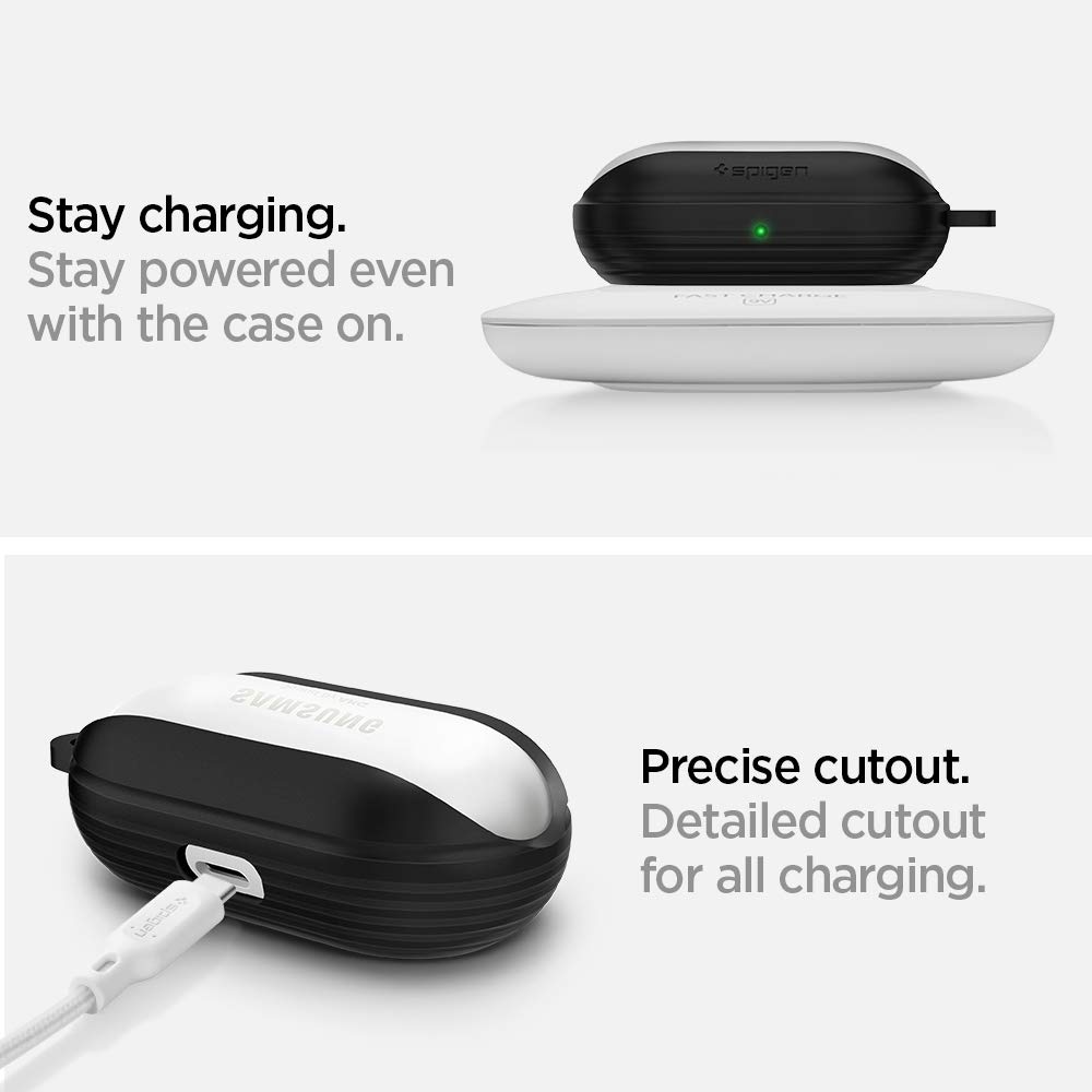 Amazon | [Spigen] Galaxy Buds Plus ケース/Galaxy Buds ケース