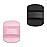 2 Pcs Magnetic Slider Replacement Block, Slider Lid Magnet for Yeti Lids 10 oz, 14oz, 16 oz, 20 oz, 26 oz, 30 oz (Black+Pink)