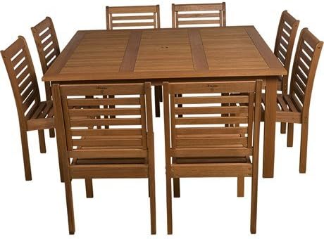 Amazonia 9 Piece Dining Set