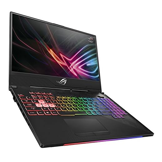 ASUS ROG Strix SCAR II Gaming Laptop 15.6" 144Hz 3ms IPS-Type, Intel Core i7-8750H (up to 3.9GHz), GeForce GTX 1070 8GB, 512GB PCIe SSD, 16GB DDR4, RGB, Windows 10 Professional - GL504GS-XS76