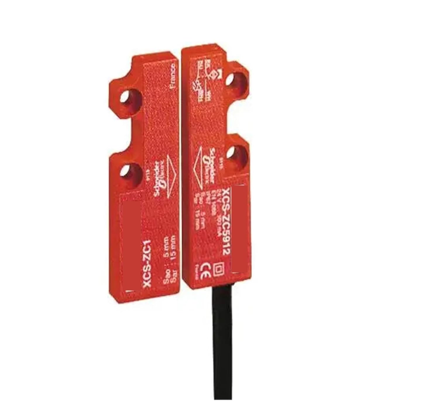 XCSDMC7902 Coded Magnetic Switch XCSDMC - 2 NC - Staggered - 2m