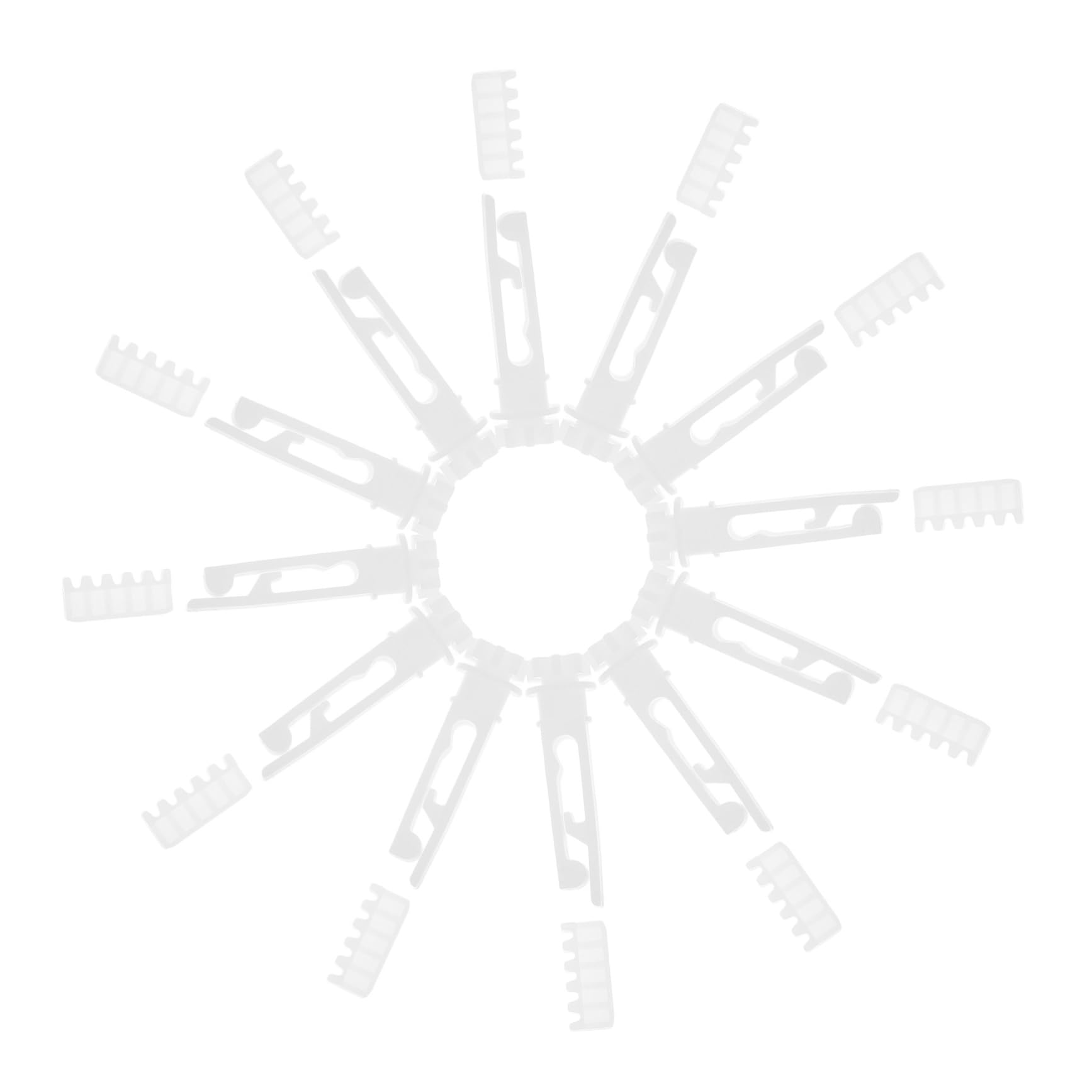 ULDIGI 1set Vertical Blind Stem Replacement Kit Gears and Pulley Attachments for Smooth Complete Accessories for Efficient Window Blind Repair and Maintenance