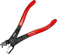 Vista 1 de EWK Clic & Clic-R Alicates de abrazadera de manguera, herramienta de abrazadera de arranque CV con diseño de resorte con una sola mano