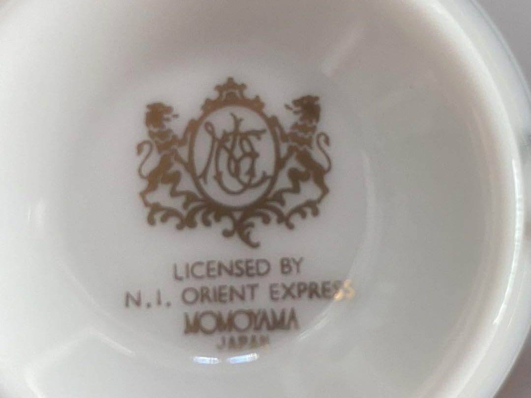 オリエント急行100周年カップ&ソーサー4組 スープ皿2枚 1980年/K237 オリエント急行100周年カップ&ソーサー4組 スープ皿2枚 1980年