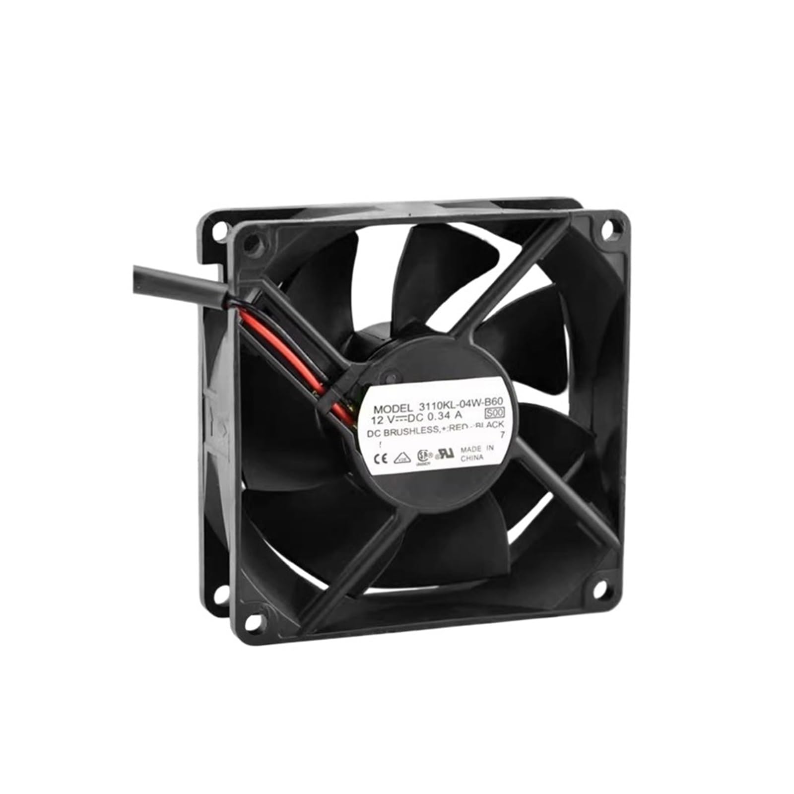 TPKMVGAP 3110KL-04W-B60 12V 0.34A 8025 80x80x25mm COOLING FAN