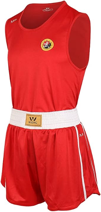 Wesing Sanda Suit Children Adult Boxing Competition Suit Men and women Muay Thai Training Boxing Shorts