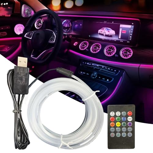 Luces LED para coche interior que eliminan la oscuridad en salpicadero y salón 3