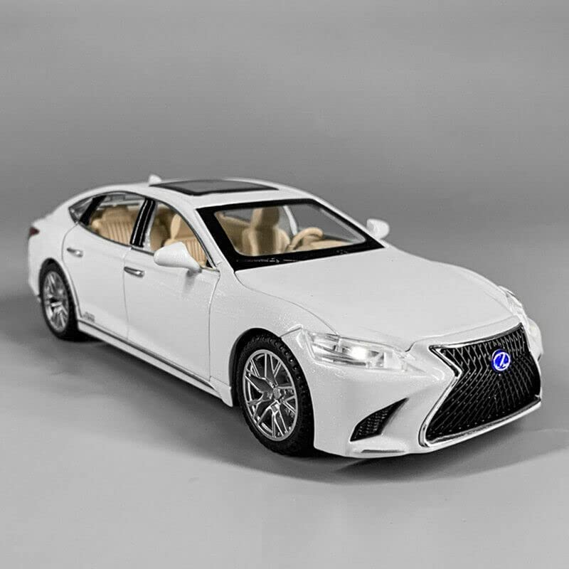 VARIYA ENTERPRISE® 1:32 Lexus LS500H Toy CAR Toy Car Metal Pull Back Diecast Car with Openable Door and Sound Light, Gifts Toys for Kids【 Multicolor 】
