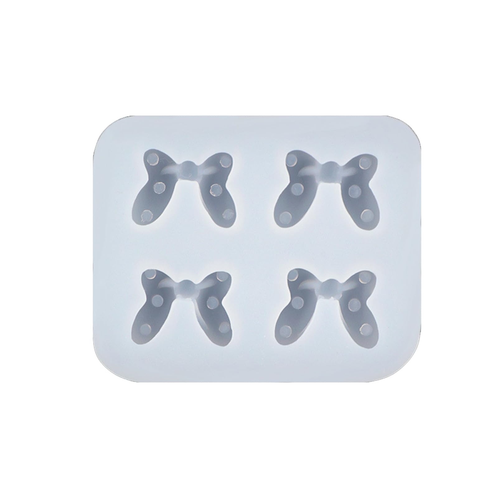 HZBB Bowknot Silicone Molds for Baking, Fondant & Resin Chocolate Cake Decorating Tools Chocolate Bows Fondant Silicone