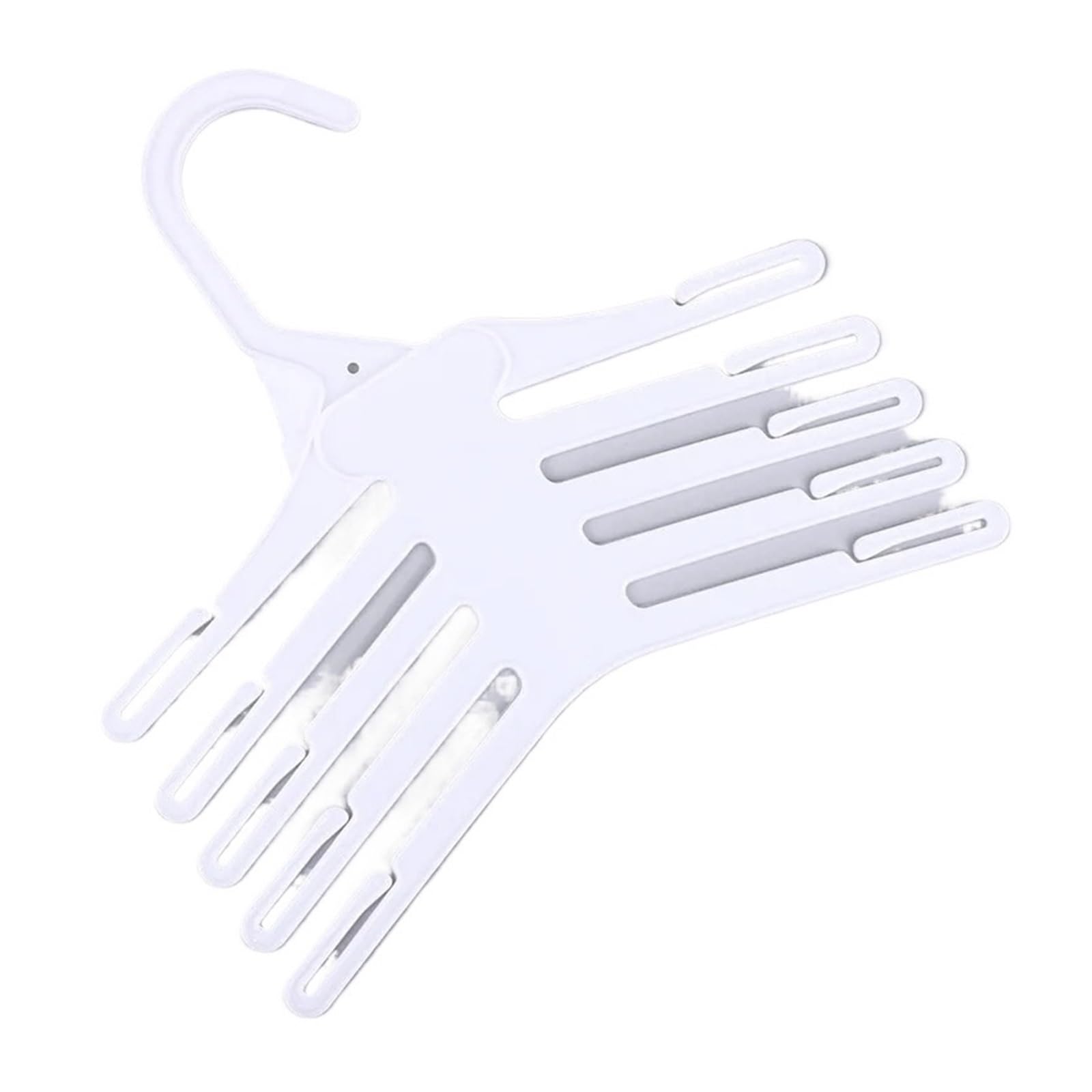 20pcs 5 Layers 3 Plastic Clothes Hanger Rack Garment Suit Clothing Closet Organizer(5 layer)