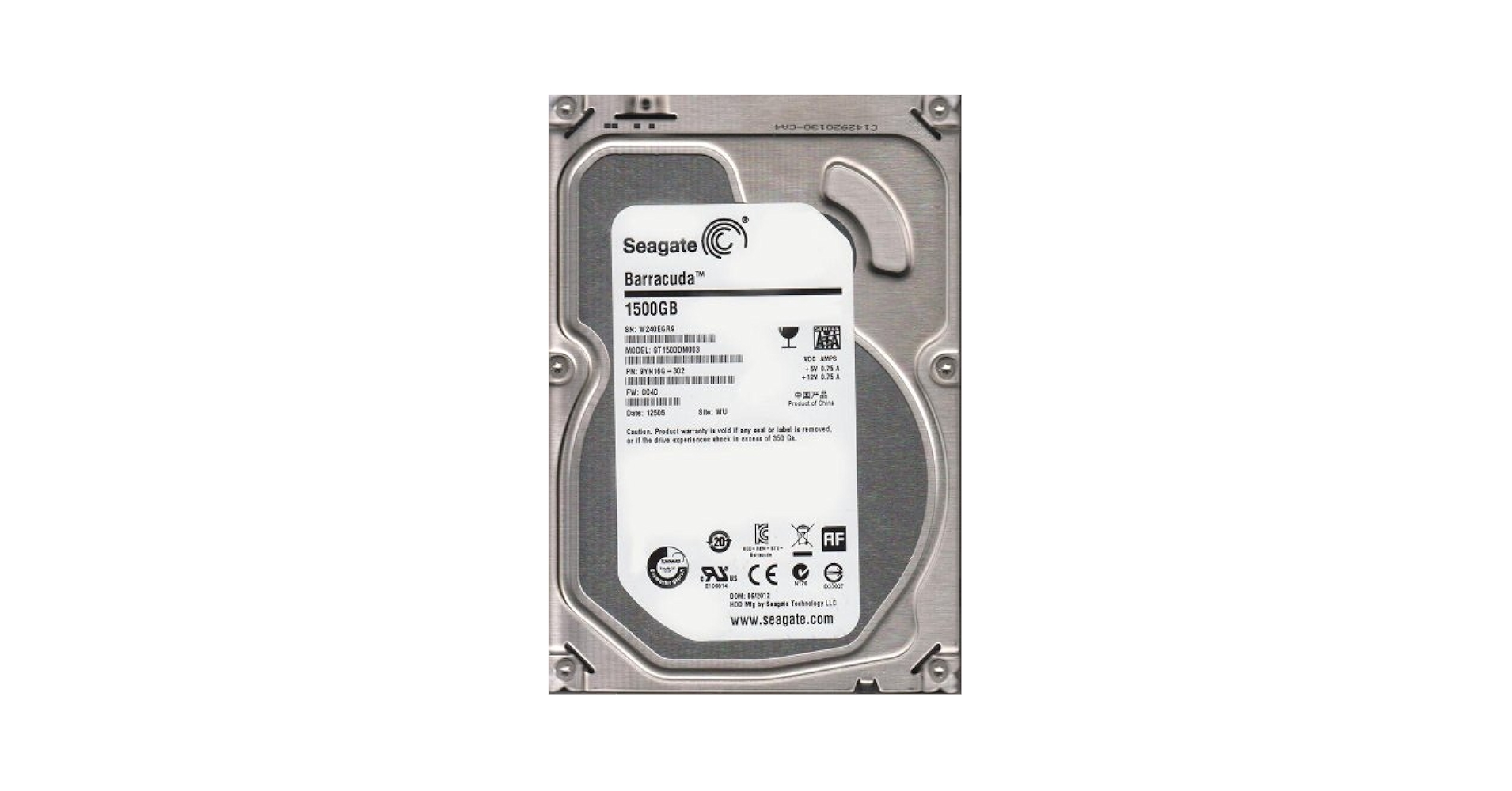 Amazon.com: Seagate 1.5 TB DesktopSATA 6 Gb/s NCQ 64MB Cache