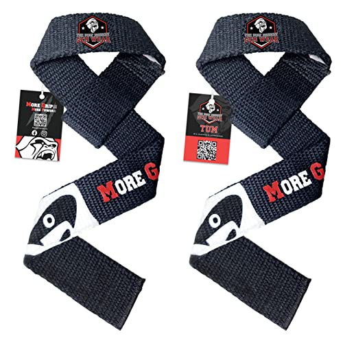 Cinghie Sollevamento Pesi Straps Fascette per Allenamento Impugnatura Stacchi Palestra Fasce Imbottite Supporto Fitness - Prese Powerlifting Cotone Sport Supporto per Polso Calestenia Pull Up