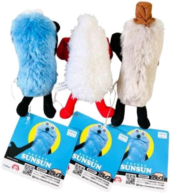 パペットスンスン　ノンノン　おすわりぬいぐるみ　ひっかけマスコット　ぬいぐるみ Amazon.co.jp: パペットスンスン ひっかけマスコット 全3種