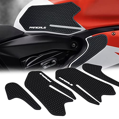 Autocollants de réservoir moto noir antidérapant étanche pour Panigale V2 899 959