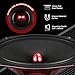 DS18 PRO-X694 BM Loudspeaker - 6x9, Midrange, Red Aluminum Bullet, 400W Max, 200W RMS, 4 Ohms - Premium Quality Audio Door Speakers for Car,Truck and Motorcycle Stereo Sound System (1 Speaker)