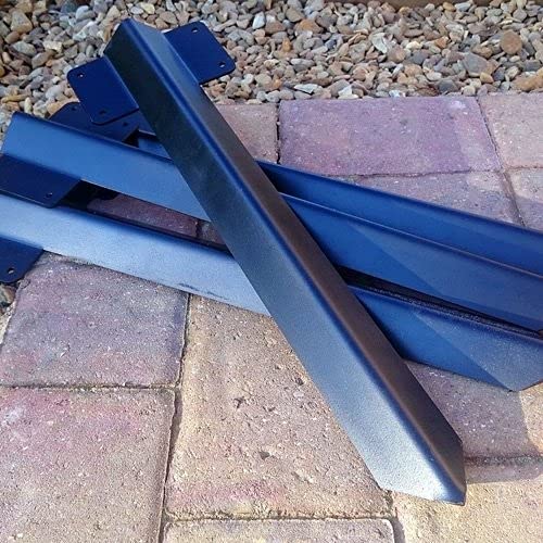Timber Railway Sleeper Brackets Driveway Path Straight Edge Edging