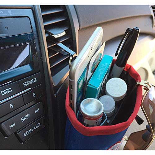 NCAA UNC Tarheels Car Vent Pocket Organizer-fits All Cars
