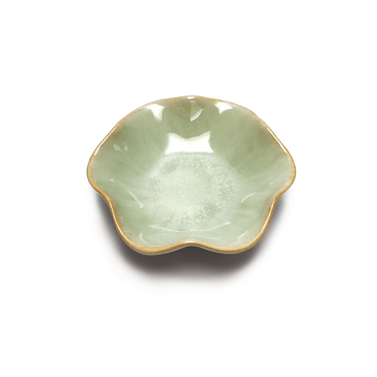 GenericCeramic Jewelry Tray,Leaf jewelry dish,Tiny Key Bowl,jewelry holder,small ring dishes holder,Jewelry Plate,trinket,nightstand decor for entryway table Home Decor gift for Mom women girls(Green)